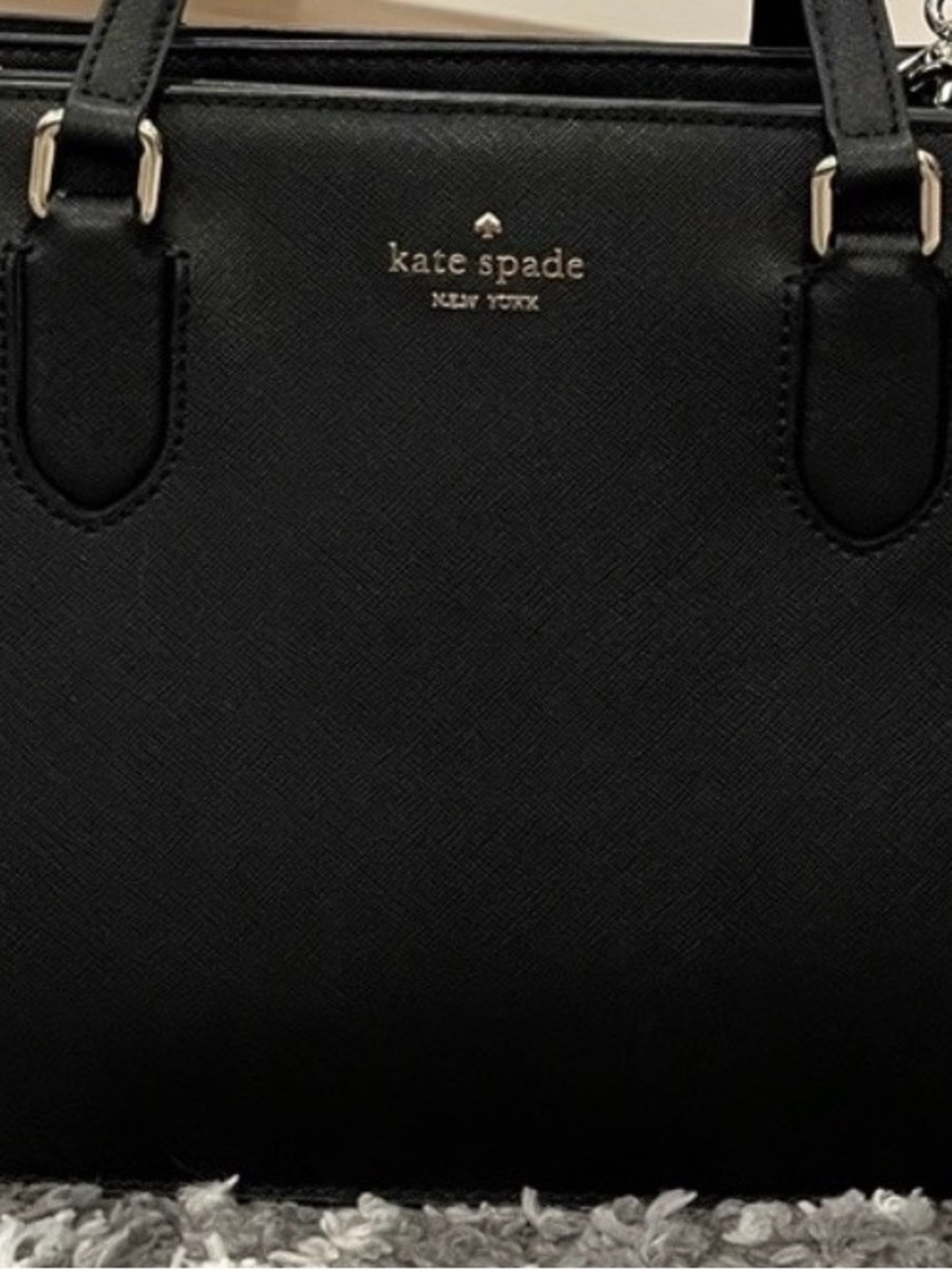 Kate Spade Black Laurel Way Reese Satchel